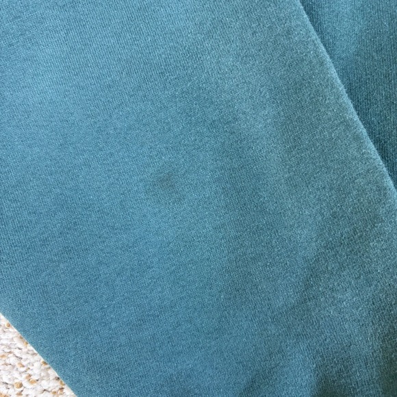 Vintage Jerzees Super Sweats NuBlend Crewneck Sweatshirt Green 2XL Made in USA - Picture 2 of 10